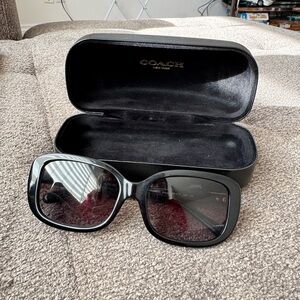 Coach Black Square Sunglasses